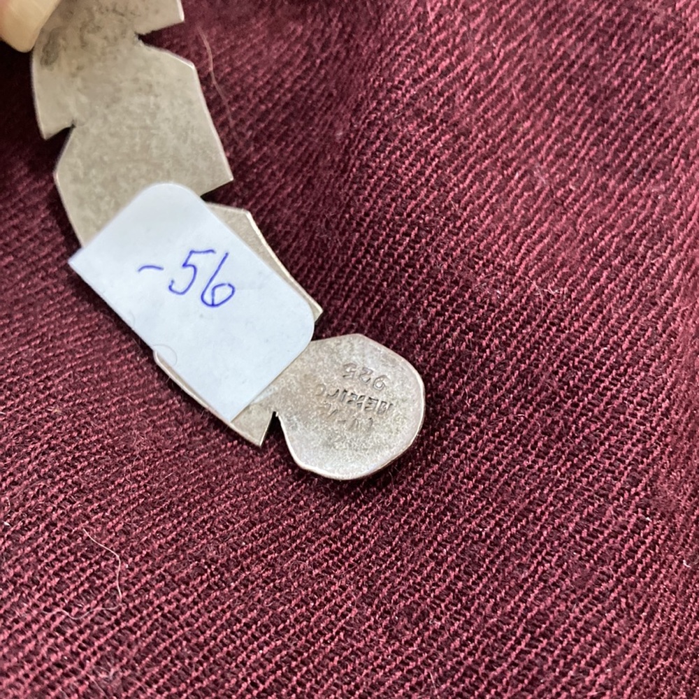 Sterling Silver Feather Earings - image 3